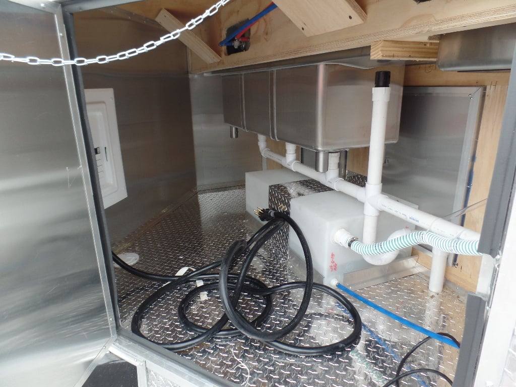 107-8.5-x-16-concession-food-trailer-white-event-catering-18.jpg 8.5' x 16' Concession Food Trailer White Event Catering