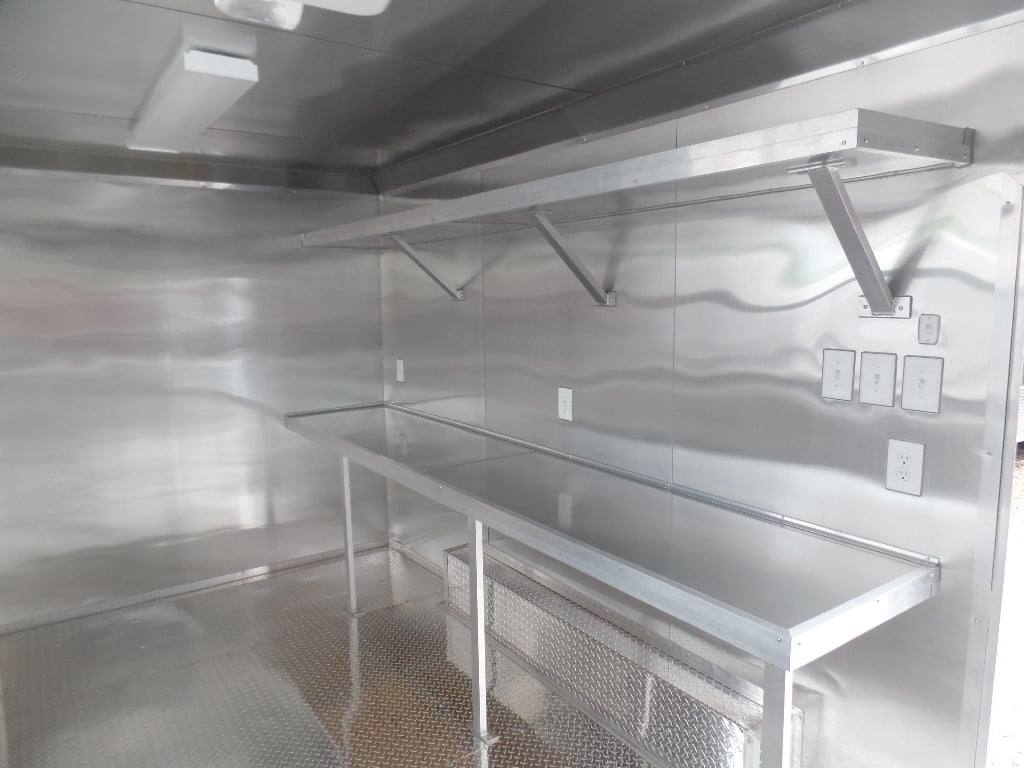 107-8.5-x-16-concession-food-trailer-white-event-catering-24.jpg 8.5' x 16' Concession Food Trailer White Event Catering