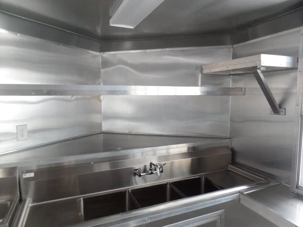 107-8.5-x-16-concession-food-trailer-white-event-catering-6.webp 8.5' x 16' Concession Food Trailer White Event Catering