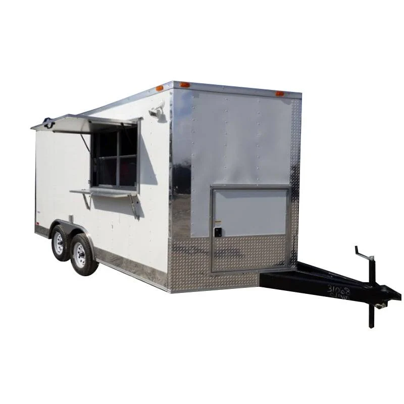 1071-concession-trailer-8.5-x-14-white-food-event-catering-1.webp Concession Trailer 8.5' X 14' White - Food Event Catering