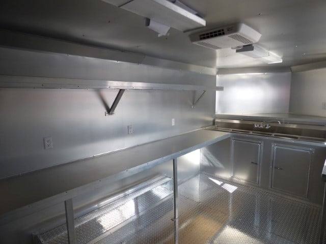 1071-concession-trailer-8.5-x-14-white-food-event-catering-5.jpg Concession Trailer 8.5' X 14' White - Food Event Catering