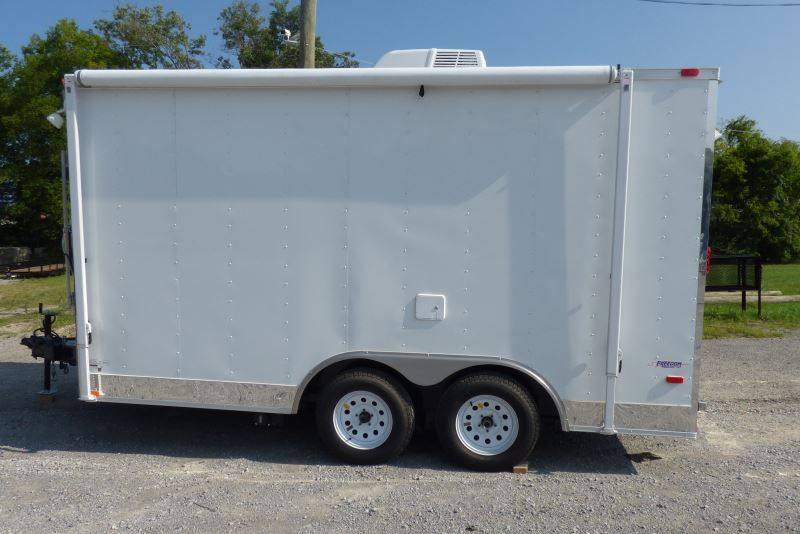 1072-concession-trailer-8.5-x-14-white-food-catering-event-trailer-12.jpg Concession Trailer 8.5' x 14' White Food Catering Event Trailer