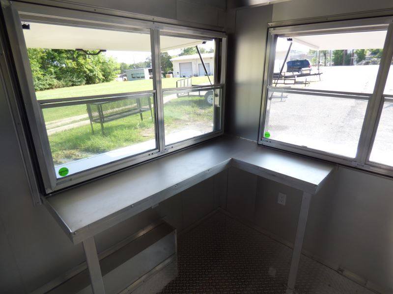 1072-concession-trailer-8.5-x-14-white-food-catering-event-trailer-3.jpg Concession Trailer 8.5' x 14' White Food Catering Event Trailer