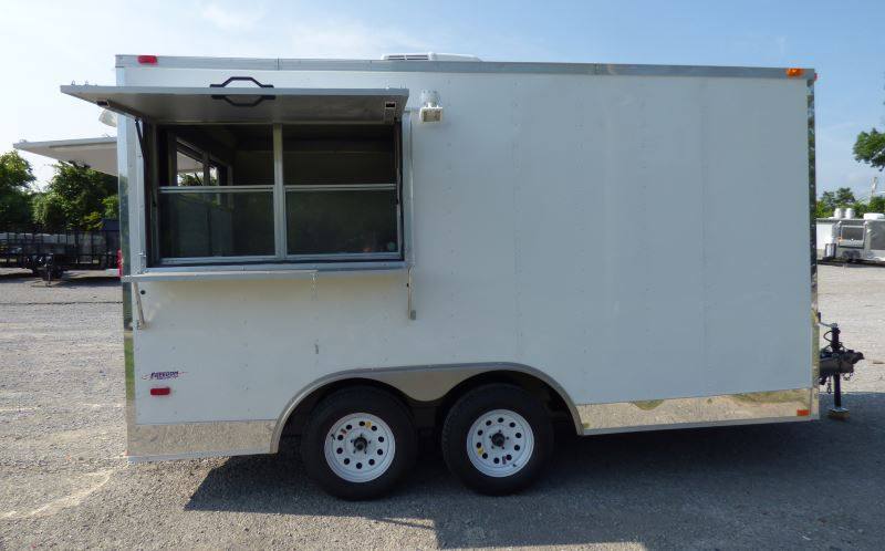 1072-concession-trailer-8.5-x-14-white-food-catering-event-trailer-4.jpg Concession Trailer 8.5' x 14' White Food Catering Event Trailer