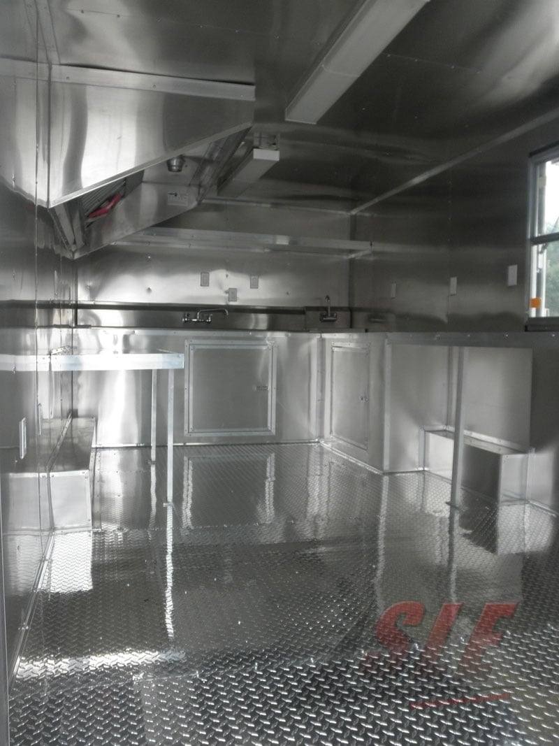 1073-concession-trailer-8.5-x-14-yellow-event-catering-kitchen-food-cart-13.jpg Concession Trailer 8.5' x 14' Yellow - Event Catering Kitchen Food Cart