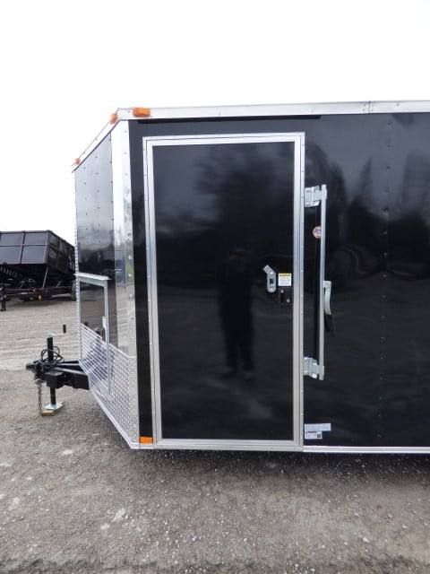 Concession Trailer 8.5' X 16'  Black - Event Catering Concession