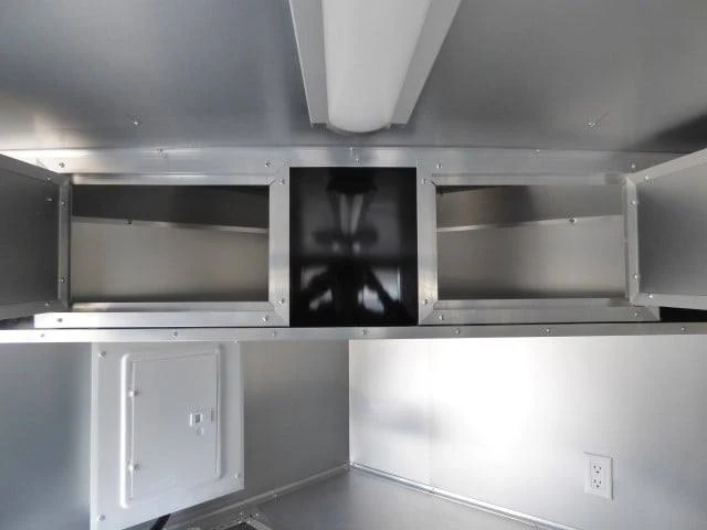 Concession Trailer 8.5' X 16'  Black - Event Catering Concession
