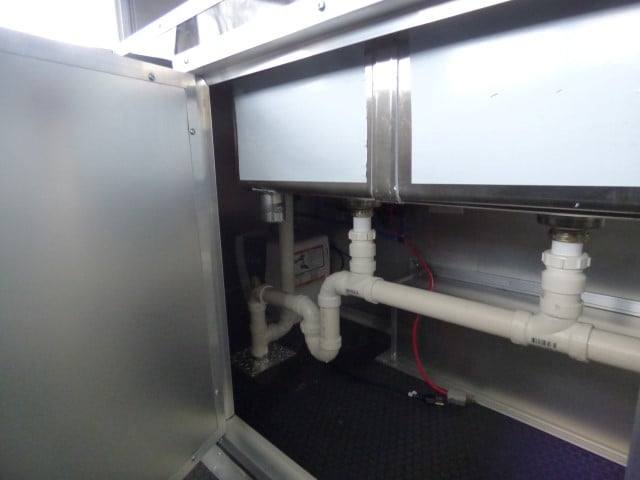 Concession Trailer 8.5' X 16'  Black - Event Catering Concession