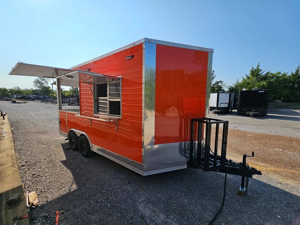 1079-concession-trailer-8.5-x-16-food-event-catering-orange-11.jpg Concession Trailer 8.5' X 16' Food Event Catering Orange