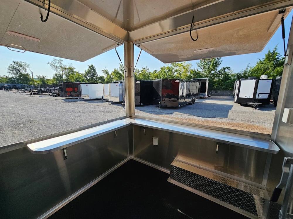 1079-concession-trailer-8.5-x-16-food-event-catering-orange-14.jpg Concession Trailer 8.5' X 16' Food Event Catering Orange