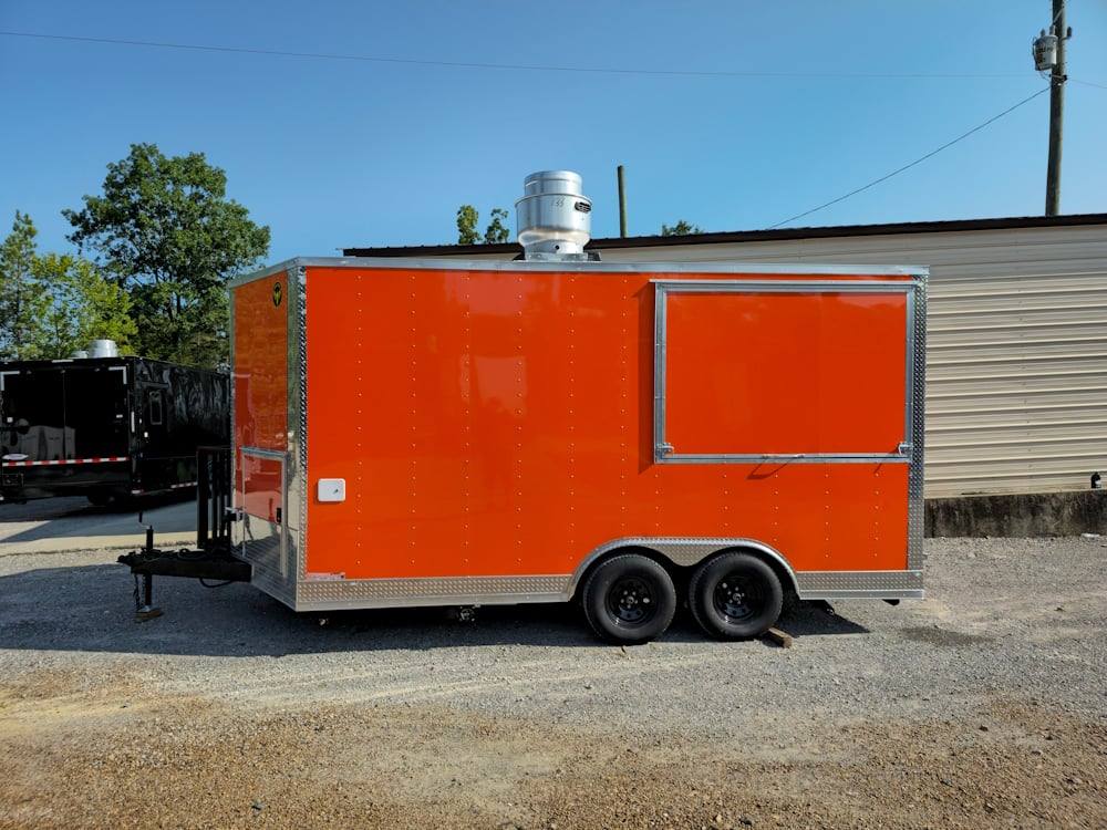 1079-concession-trailer-8.5-x-16-food-event-catering-orange-23.jpg Concession Trailer 8.5' X 16' Food Event Catering Orange