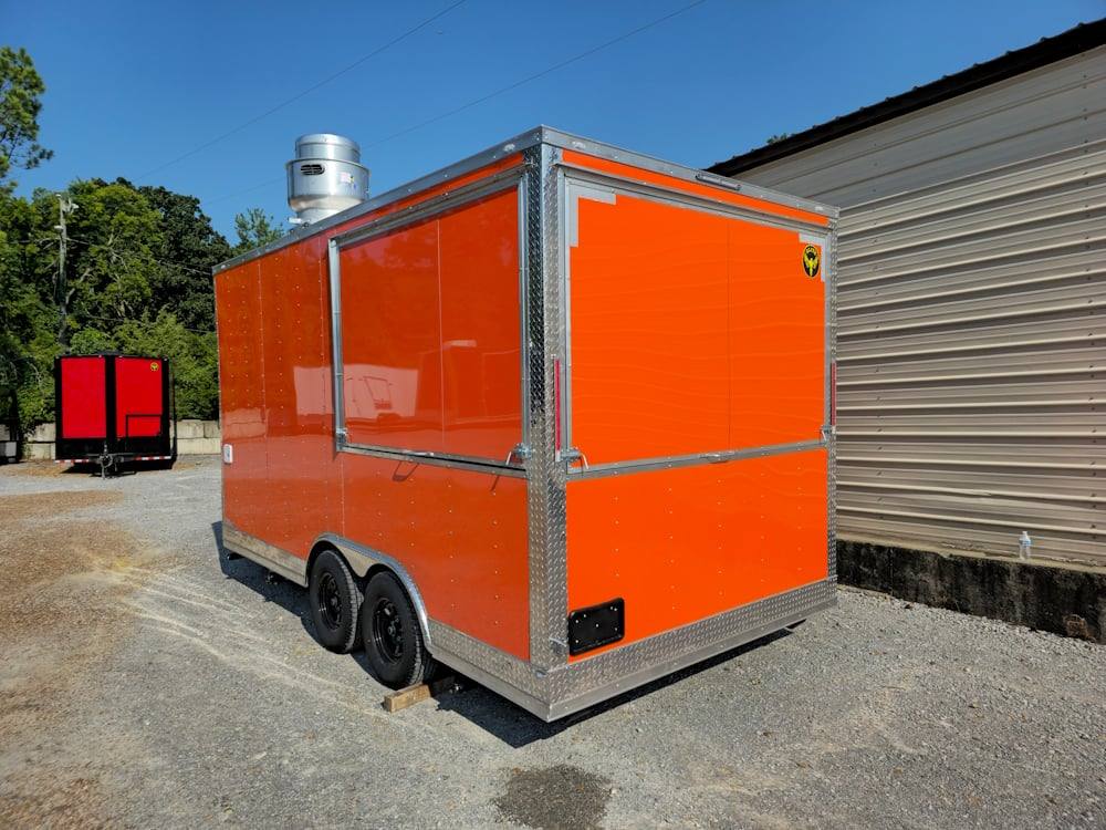 1079-concession-trailer-8.5-x-16-food-event-catering-orange-24.jpg Concession Trailer 8.5' X 16' Food Event Catering Orange