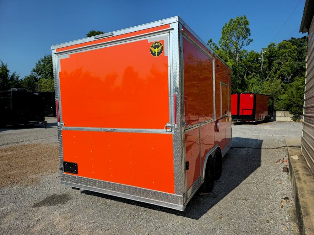 1079-concession-trailer-8.5-x-16-food-event-catering-orange-26.jpg Concession Trailer 8.5' X 16' Food Event Catering Orange