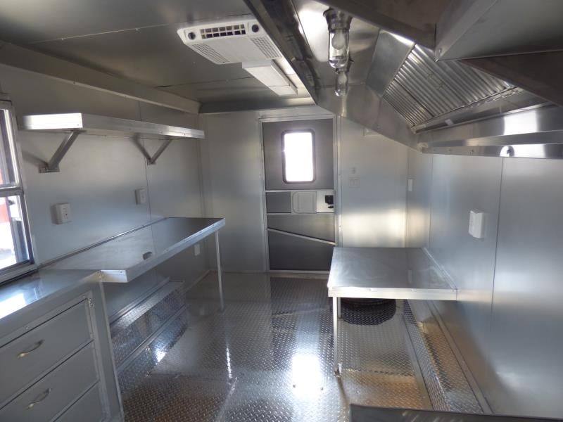 Concession Trailer 8.5' X 16' Arizona Beige - Food Event Catering