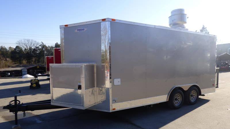 Concession Trailer 8.5' X 16' Arizona Beige - Food Event Catering