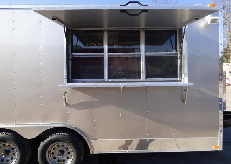 Concession Trailer 8.5' X 16' Arizona Beige - Food Event Catering