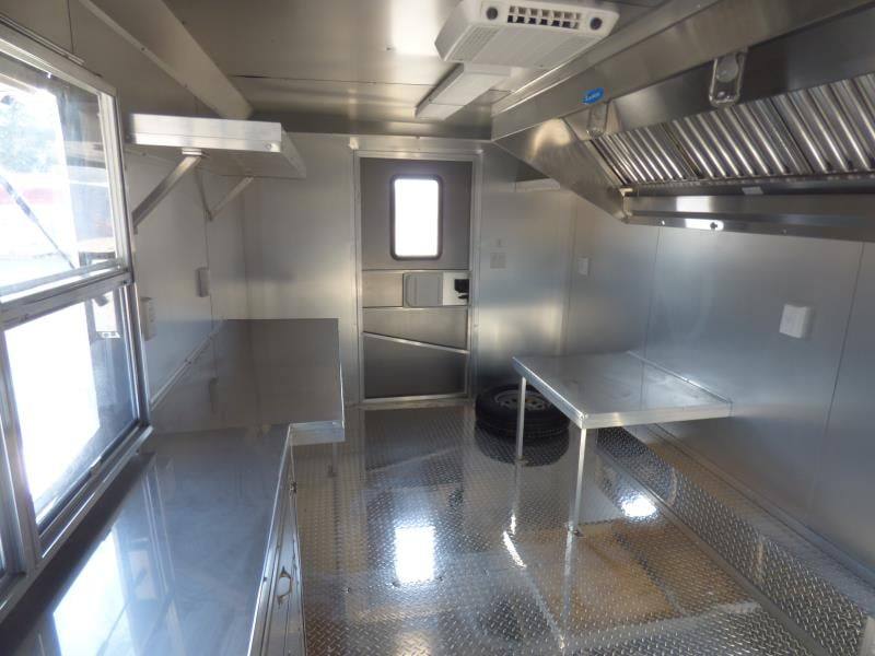 Concession Trailer 8.5' X 16' Arizona Beige - Food Event Catering