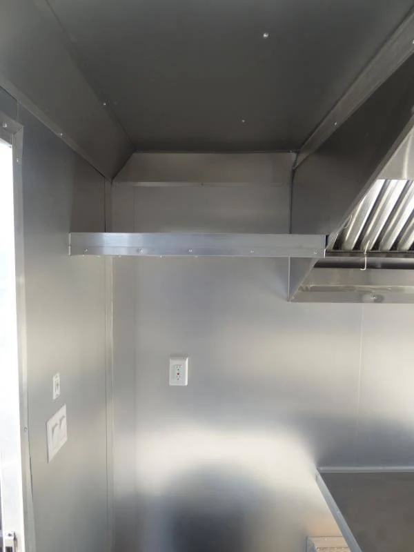 Concession Trailer 8.5' X 16' Arizona Beige - Food Event Catering