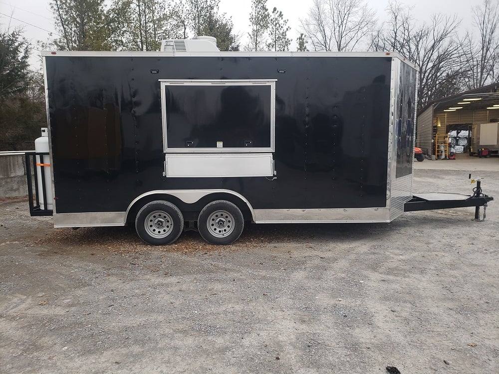 1082-concession-trailer-8.5-x-16-black-food-event-catering-3.jpg Concession Trailer 8.5' X 16' Black Food Event Catering