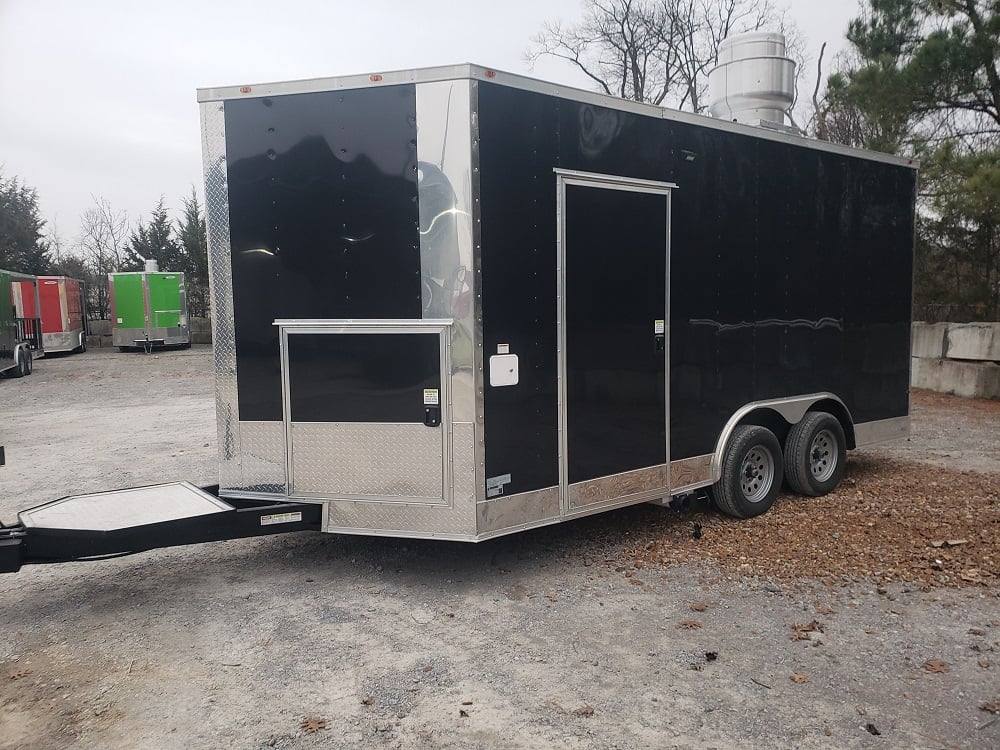 1082-concession-trailer-8.5-x-16-black-food-event-catering-9.jpg Concession Trailer 8.5' X 16' Black Food Event Catering
