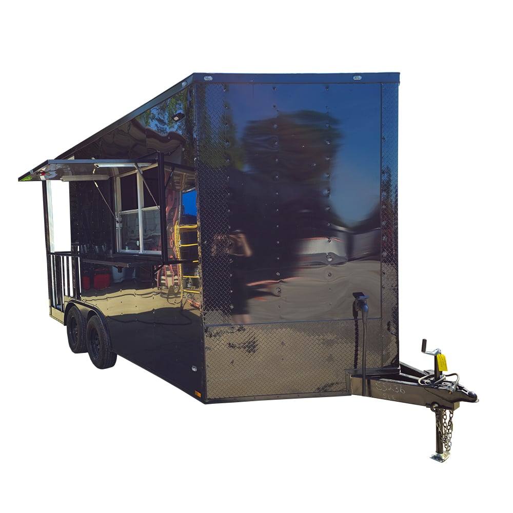 1083-concession-trailer-8.5-x-16-black-food-event-catering-bbq-porch-1.jpg Concession Trailer 8.5' X 16' Black Food Event Catering BBQ Porch
