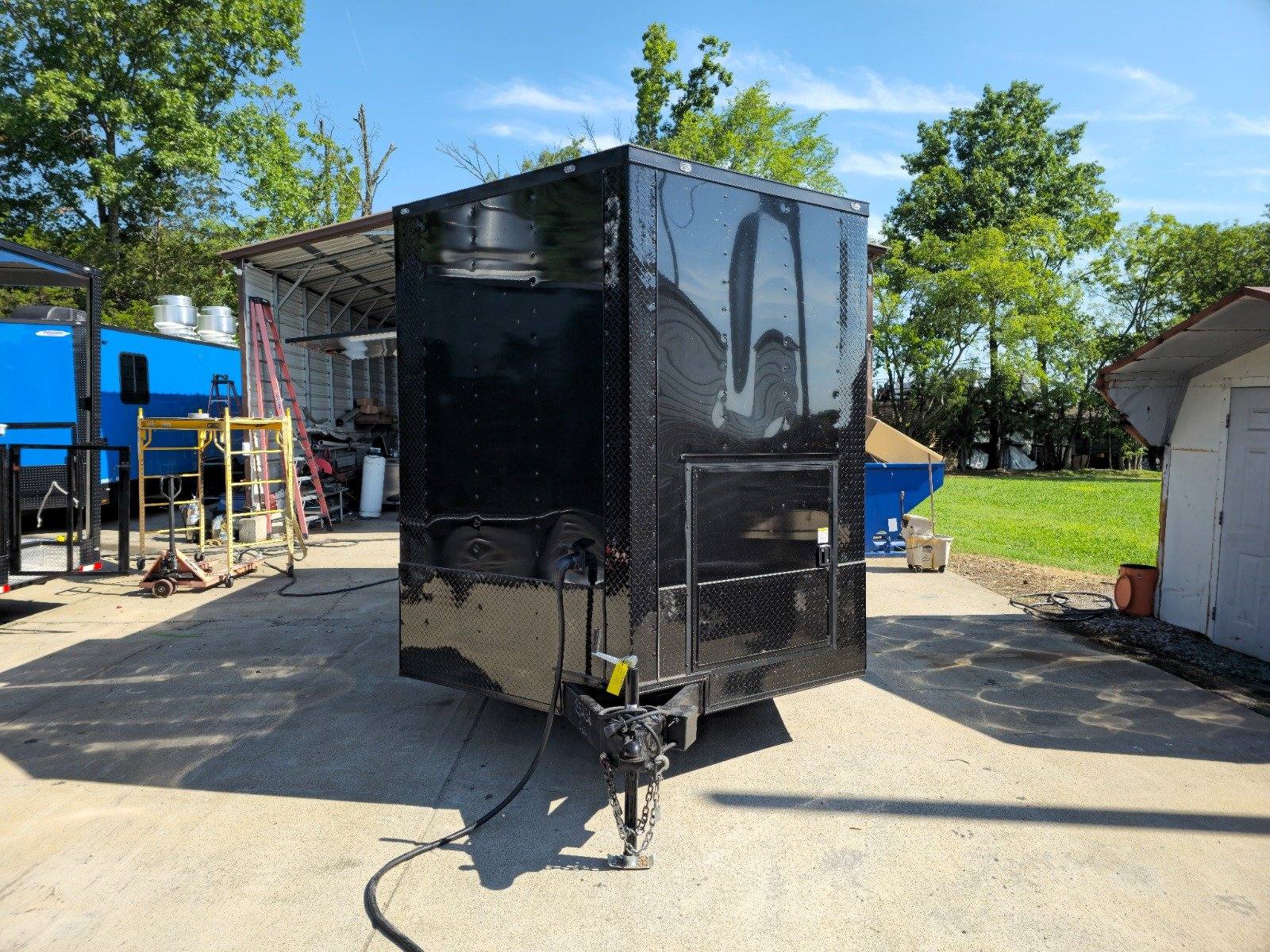 1083-concession-trailer-8.5-x-16-black-food-event-catering-bbq-porch-2.jpg Concession Trailer 8.5' X 16' Black Food Event Catering BBQ Porch