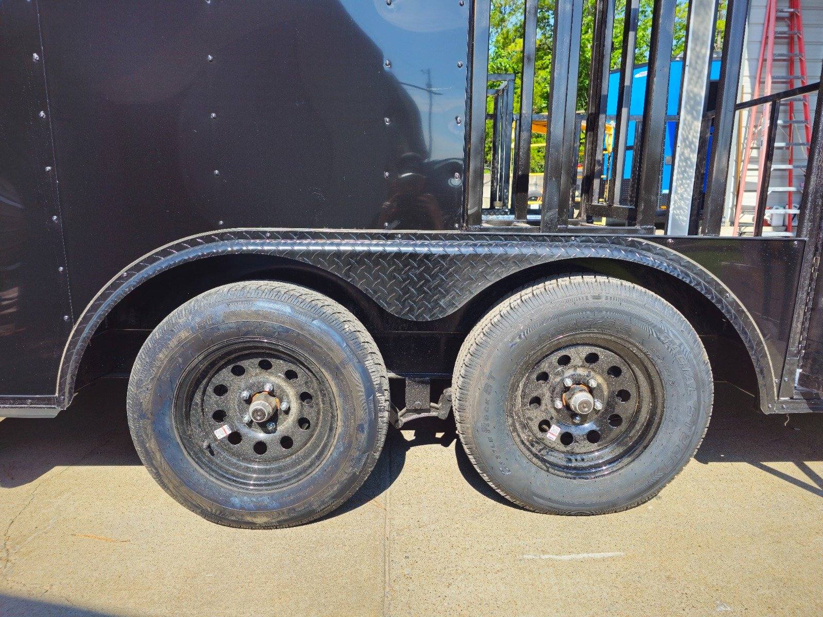 1083-concession-trailer-8.5-x-16-black-food-event-catering-bbq-porch-5.jpg Concession Trailer 8.5' X 16' Black Food Event Catering BBQ Porch