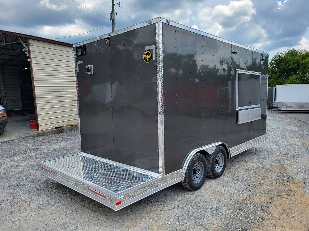 1084-concession-trailer-8.5-x-16-charcoal-grey-food-event-catering-13.jpg Concession Trailer 8.5' X 16' Charcoal Grey Food Event Catering