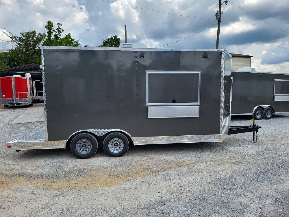 1084-concession-trailer-8.5-x-16-charcoal-grey-food-event-catering-14.jpg Concession Trailer 8.5' X 16' Charcoal Grey Food Event Catering