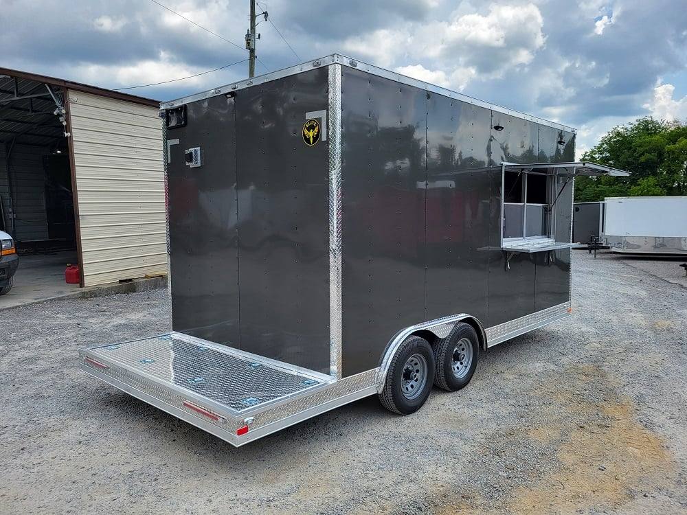 1084-concession-trailer-8.5-x-16-charcoal-grey-food-event-catering-16.jpg Concession Trailer 8.5' X 16' Charcoal Grey Food Event Catering