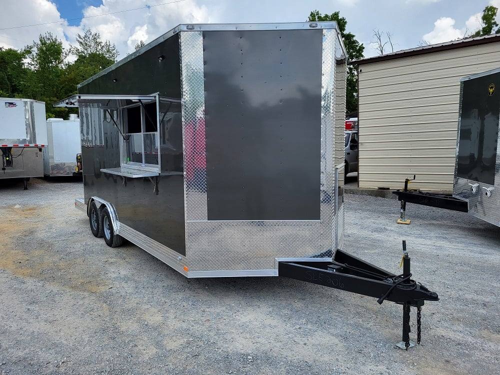 1084-concession-trailer-8.5-x-16-charcoal-grey-food-event-catering-18.jpg Concession Trailer 8.5' X 16' Charcoal Grey Food Event Catering