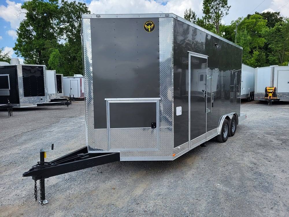 1084-concession-trailer-8.5-x-16-charcoal-grey-food-event-catering-3.jpg Concession Trailer 8.5' X 16' Charcoal Grey Food Event Catering