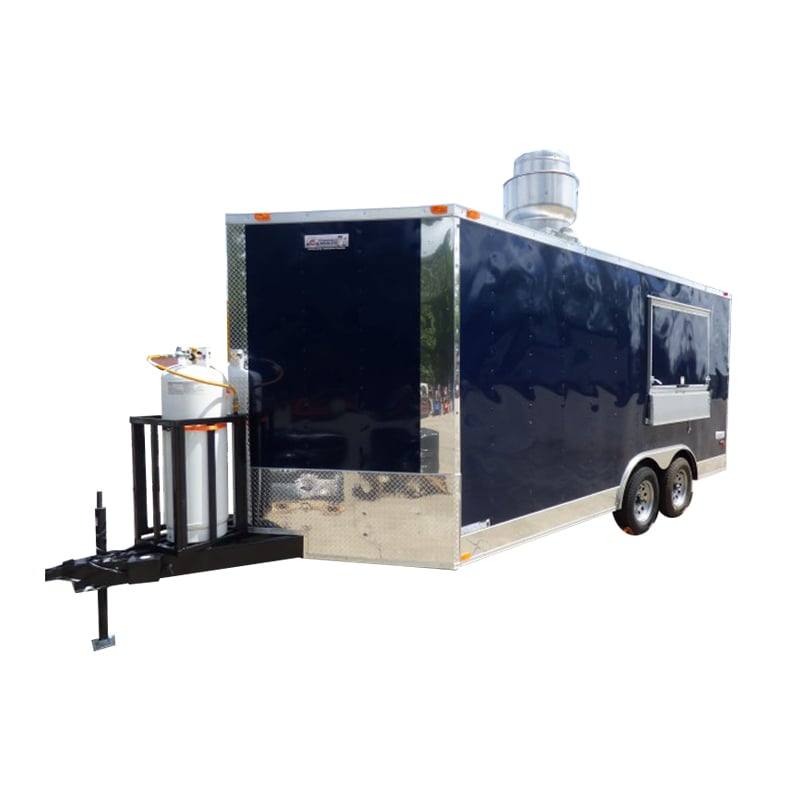 1086-concession-trailer-8.5-x-16-indigo-blue-food-event-catering-1.jpg Concession Trailer 8.5' X 16' Indigo Blue - Food Event Catering