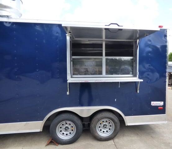 1086-concession-trailer-8.5-x-16-indigo-blue-food-event-catering-16.jpg Concession Trailer 8.5' X 16' Indigo Blue - Food Event Catering