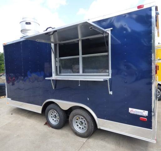 1086-concession-trailer-8.5-x-16-indigo-blue-food-event-catering-28.jpg Concession Trailer 8.5' X 16' Indigo Blue - Food Event Catering