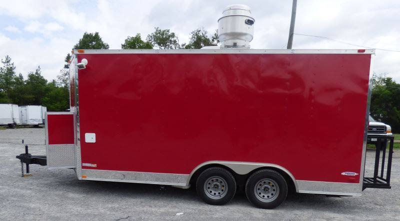 1088-concession-trailer-8.5-x-16-red-catering-event-food-trailer-12.jpg Concession Trailer 8.5' x 16' Red - Catering Event Food Trailer