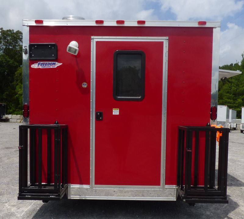 1088-concession-trailer-8.5-x-16-red-catering-event-food-trailer-6.jpg Concession Trailer 8.5' x 16' Red - Catering Event Food Trailer
