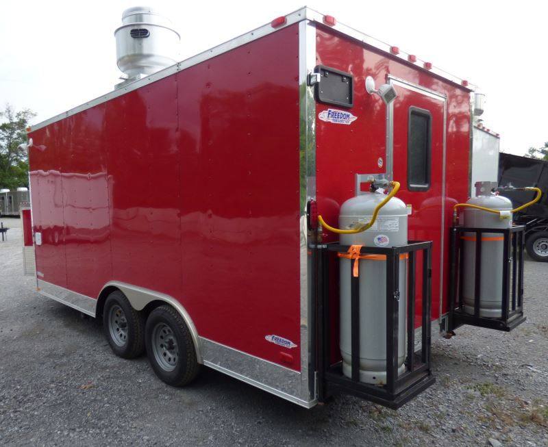 1089-concession-trailer-8.5-x-16-red-catering-event-food-trailer-13.jpg Concession Trailer 8.5' x 16' Red - Catering Event Food Trailer