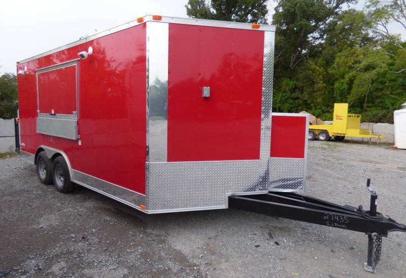 1089-concession-trailer-8.5-x-16-red-catering-event-food-trailer-17.jpg Concession Trailer 8.5' x 16' Red - Catering Event Food Trailer
