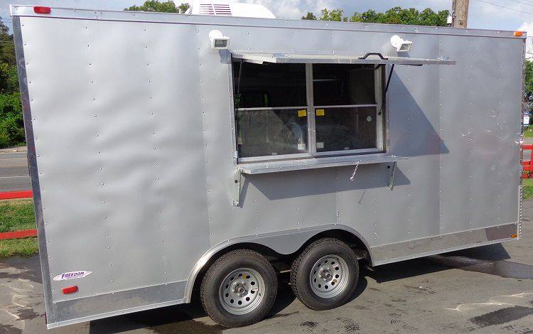 1091-concession-trailer-8.5-x-16-silver-frost-vending-catering-13.jpg Concession Trailer 8.5' x 16' Silver Frost Vending Catering