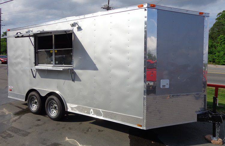 1091-concession-trailer-8.5-x-16-silver-frost-vending-catering-4.jpg Concession Trailer 8.5' x 16' Silver Frost Vending Catering
