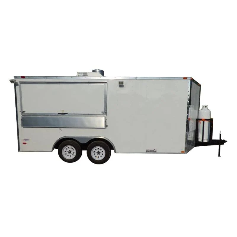 1092-concession-trailer-8.5-x-16-white-catering-event-food-trailer-1.webp Concession Trailer 8.5' x 16' White - Catering Event Food Trailer