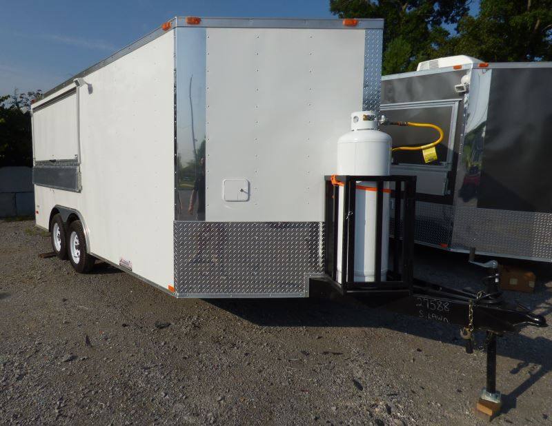 1092-concession-trailer-8.5-x-16-white-catering-event-food-trailer-11.jpg Concession Trailer 8.5' x 16' White - Catering Event Food Trailer