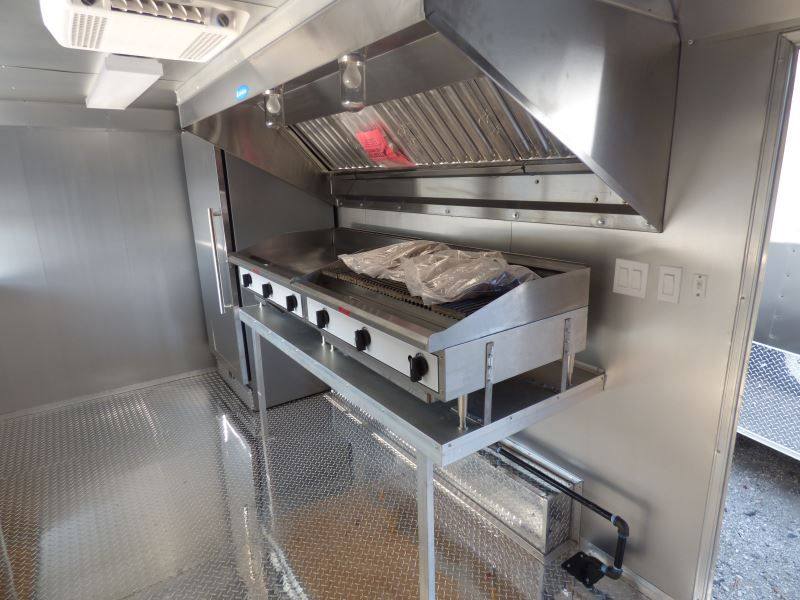 1092-concession-trailer-8.5-x-16-white-catering-event-food-trailer-4.jpg Concession Trailer 8.5' x 16' White - Catering Event Food Trailer