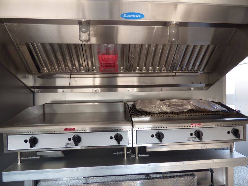1092-concession-trailer-8.5-x-16-white-catering-event-food-trailer-6.jpg Concession Trailer 8.5' x 16' White - Catering Event Food Trailer