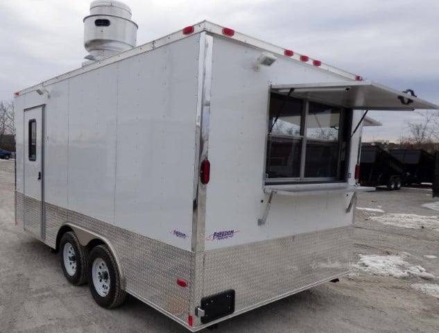 1095-concession-trailer-8.5-x-16-white-food-event-catering-2.jpg Concession Trailer 8.5' X 16' White Food Event Catering