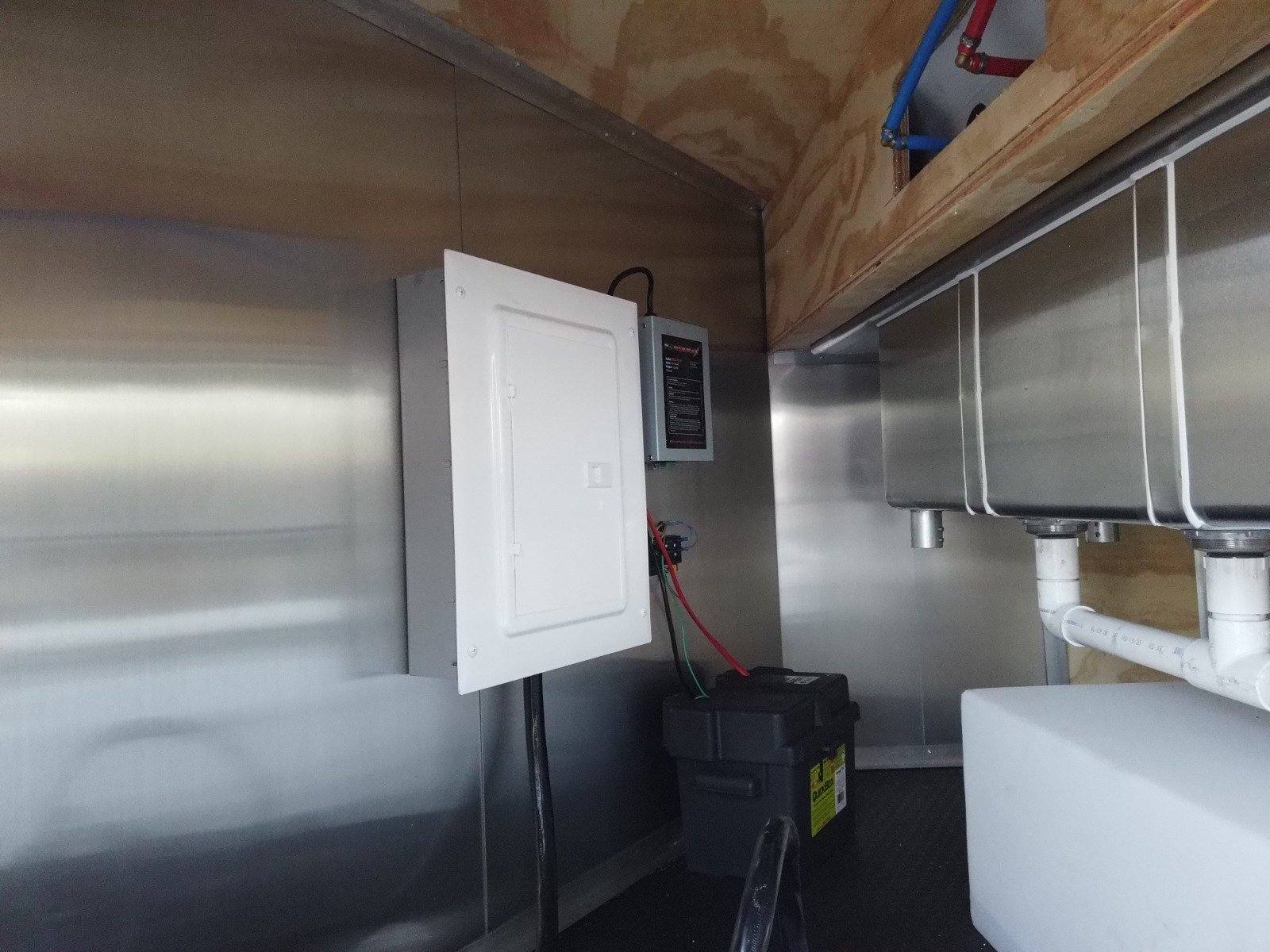 1096-concession-trailer-8.5-x-16-white-food-event-catering-22.jpg Concession Trailer 8.5' X 16' White Food Event Catering