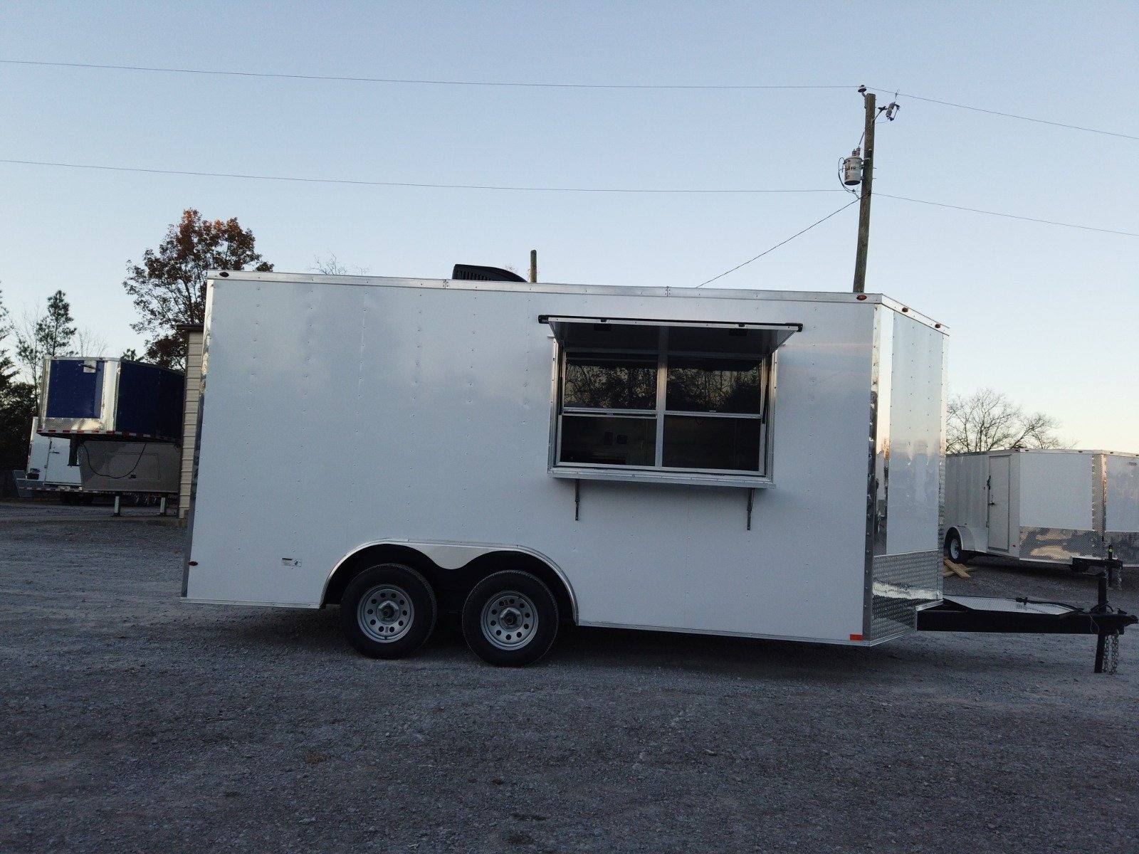 1096-concession-trailer-8.5-x-16-white-food-event-catering-24.jpg Concession Trailer 8.5' X 16' White Food Event Catering