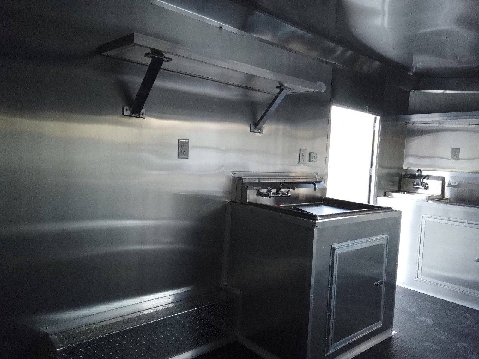 1096-concession-trailer-8.5-x-16-white-food-event-catering-29.jpg Concession Trailer 8.5' X 16' White Food Event Catering