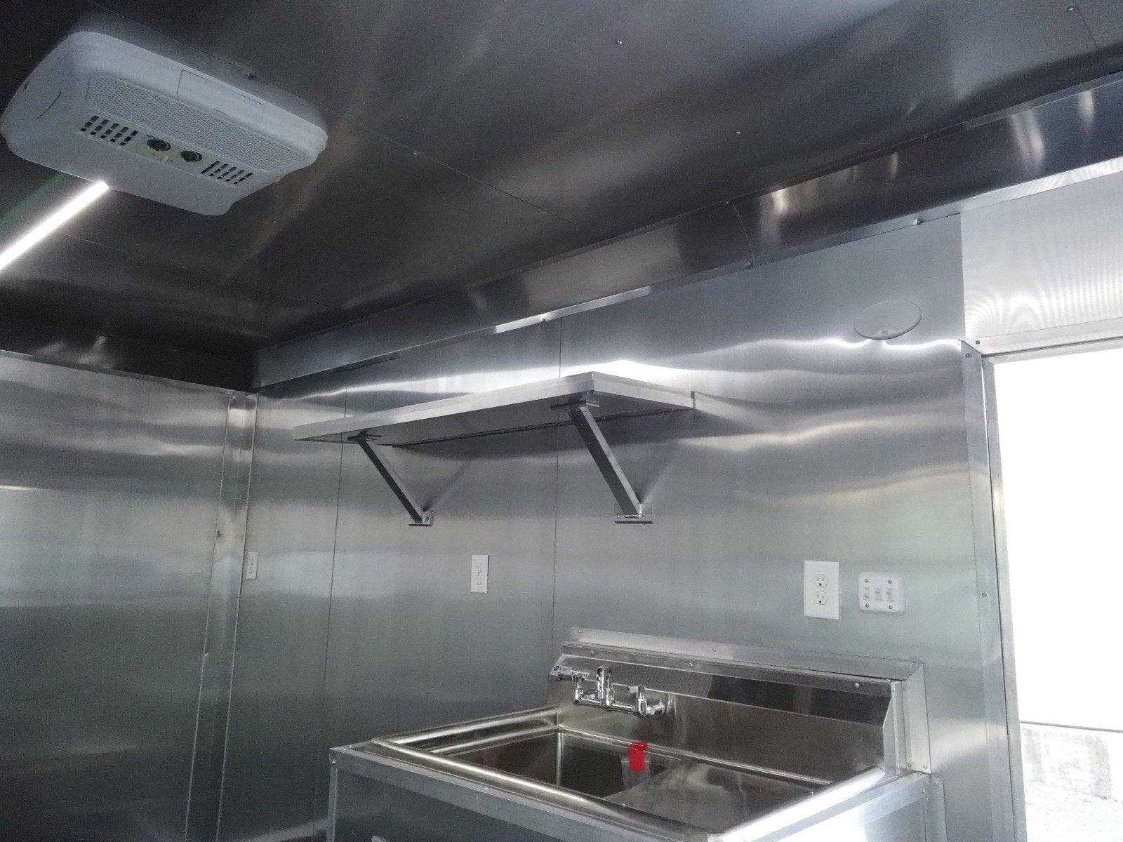 1096-concession-trailer-8.5-x-16-white-food-event-catering-34.jpg Concession Trailer 8.5' X 16' White Food Event Catering